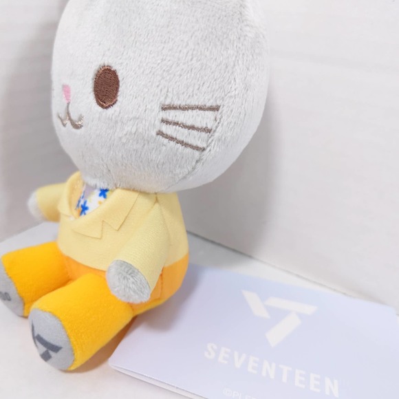 Wonwoo Seventeen SECTOR17 Cat Neko Japan Exclusive Crane Game Sega Plush - Picture 11 of 12